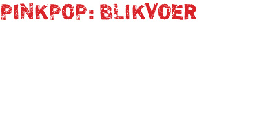 PINKPOP: BLIKVOER 